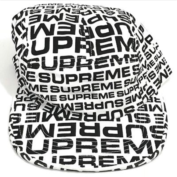 SUPREME Repeater Camp Cap White Hat NEW IN HAND! - Picture 2 of 5